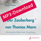 Der Zauberberg von Thomas Mann, Audio-MP3-Download